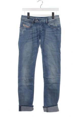 Damskie jeansy Diesel, Rozmiar XS, Kolor Niebieski, Cena 214,55 zł