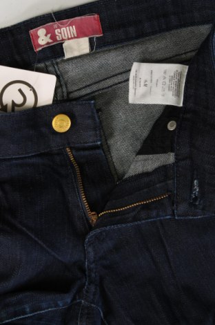 Damskie jeansy H&M, Rozmiar S, Kolor Niebieski, Cena 92,76 zł