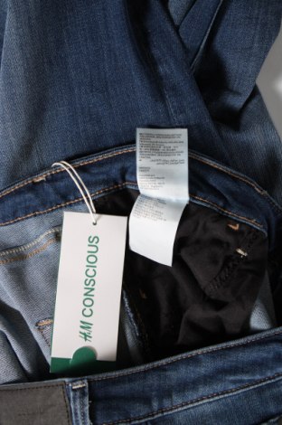 Damskie jeansy H&M Conscious Collection, Rozmiar XXL, Kolor Niebieski, Cena 53,93 zł