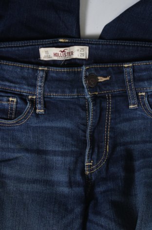 Damskie jeansy Hollister, Rozmiar XS, Kolor Niebieski, Cena 23,99 zł