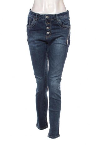 Damen Jeans KAROSTAR, Größe L, Farbe Blau, Preis 11,10 €