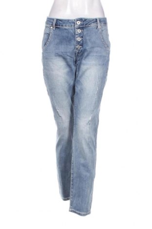 Γυναικείο Τζίν Linea Tesini, Μέγεθος XL, Χρώμα Μπλέ, Τιμή 25,36 €