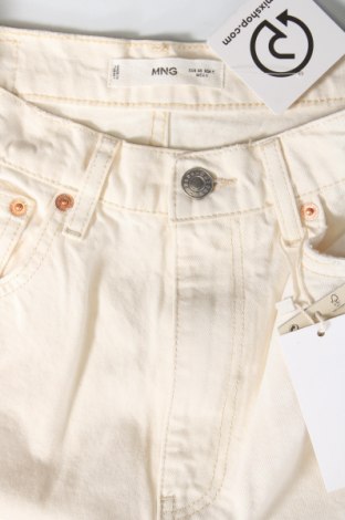 Damen Jeans Mango, Größe XS, Farbe Ecru, Preis 8,73 €