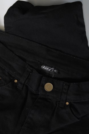 Dámske džínsy  Okay, Veľkosť S, Farba Čierna, Cena  4,60 €
