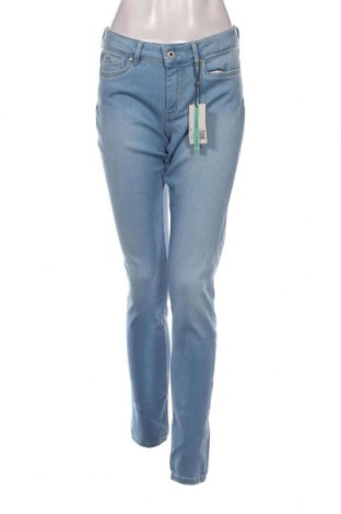Blugi de femei Pepe Jeans, Mărime L, Culoare Albastru, Preț 226,32 Lei