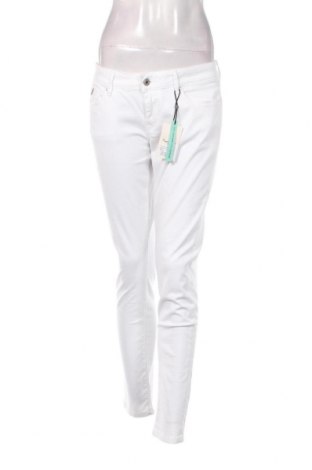 Дамски дънки Pepe Jeans, Размер XL, Цвят Бял, Цена 25,80 лв.