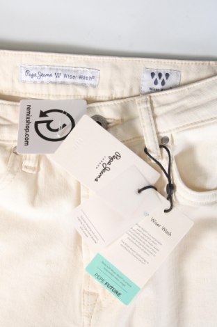 Дамски дънки Pepe Jeans, Размер XS, Цвят Бял, Цена 34,40 лв.