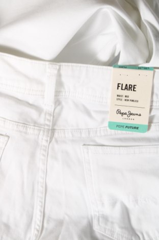 Blugi de femei Pepe Jeans, Mărime L, Culoare Alb, Preț 226,32 Lei