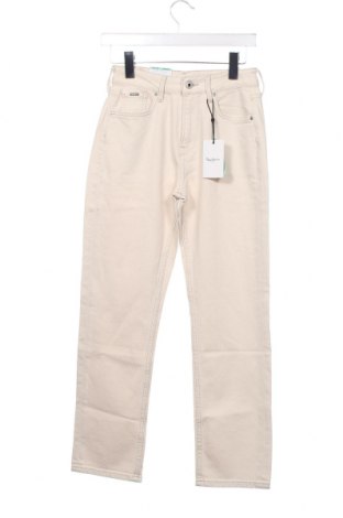 Blugi de femei Pepe Jeans, Mărime XS, Culoare Ecru, Preț 198,03 Lei