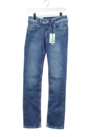 Дамски дънки Pepe Jeans, Размер XS, Цвят Син, Цена 34,40 лв.