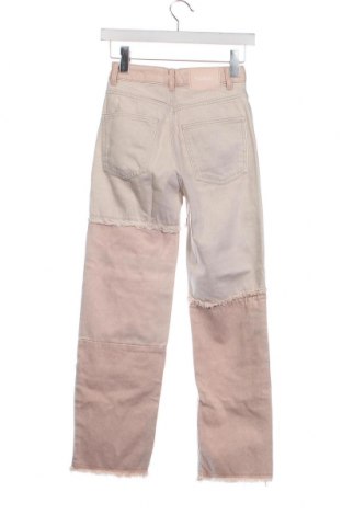 Дамски дънки Pull&Bear, Размер XXS, Цвят Розов, Цена 15,68 лв.