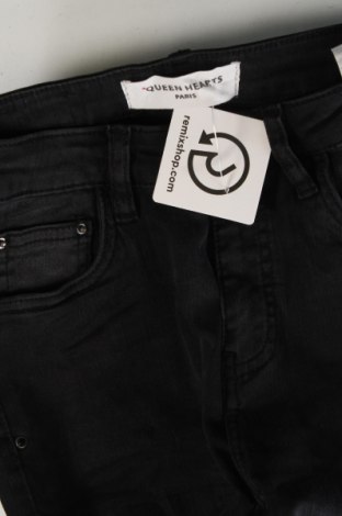 Damen Jeans Queen Hearts, Größe S, Farbe Schwarz, Preis 4,04 €