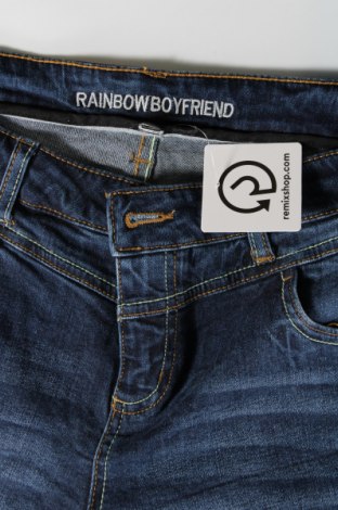 Dámske džínsy  Rainbow, Veľkosť L, Farba Modrá, Cena  4,77 €