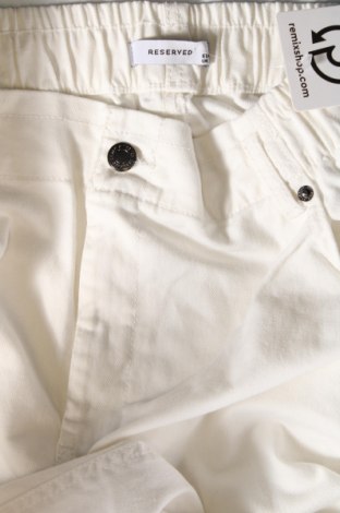 Damen Jeans Reserved, Größe L, Farbe Ecru, Preis 19,69 €