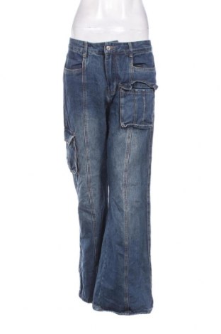 Damen Jeans Romwe, Größe L, Farbe Blau, Preis 12,11 €