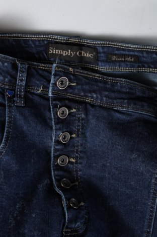 Damskie jeansy Simply Chic, Rozmiar M, Kolor Niebieski, Cena 33,59 zł