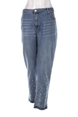 Damskie jeansy Trend One, Rozmiar XL, Kolor Niebieski, Cena 51,02 zł