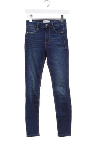 Γυναικείο Τζίν Zara, Μέγεθος XS, Χρώμα Μπλέ, Τιμή 6,64 €