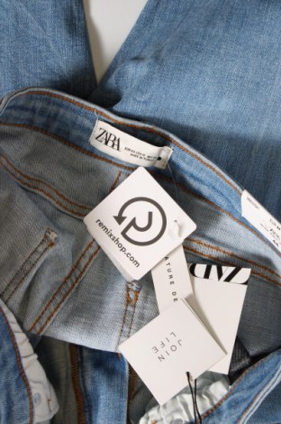 Damskie jeansy Zara, Rozmiar XL, Kolor Niebieski, Cena 103,55 zł