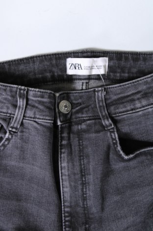 Дамски дънки Zara, Размер S, Цвят Сив, Цена 7,02 лв.