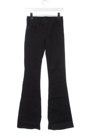 Дамски дънки Zara, Размер XS, Цвят Черен, Цена 14,85 лв.