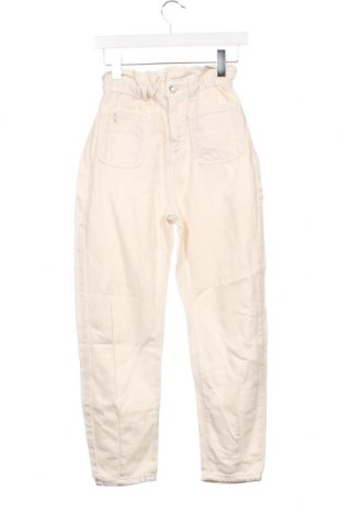 Damen Jeans Zara, Größe XXS, Farbe Ecru, Preis 8,40 €