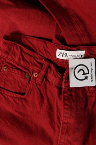 Dámske džínsy  Zara, Veľkosť S, Farba Červená, Cena  6,12 €