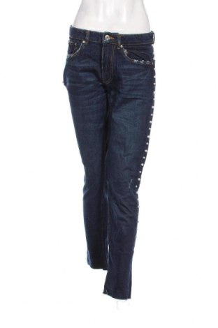 Dámské džíny  Zara Trafaluc, Velikost M, Barva Modrá, Cena  129,00 Kč