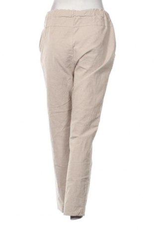Γυναικείο κοτλέ παντελόνι, Μέγεθος XXL, Χρώμα Εκρού, Τιμή 7,56 €