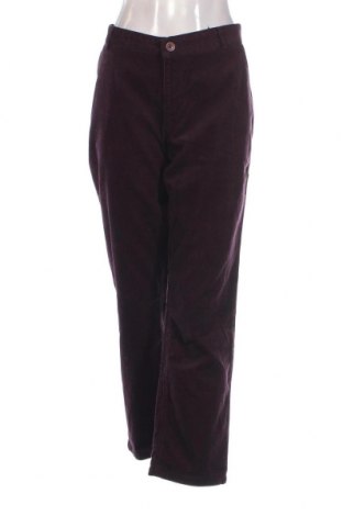 Γυναικείο κοτλέ παντελόνι, Μέγεθος XL, Χρώμα Κόκκινο, Τιμή 14,83 €