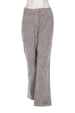 Γυναικείο κοτλέ παντελόνι Bpc Bonprix Collection, Μέγεθος XXL, Χρώμα Γκρί, Τιμή 5,92 €
