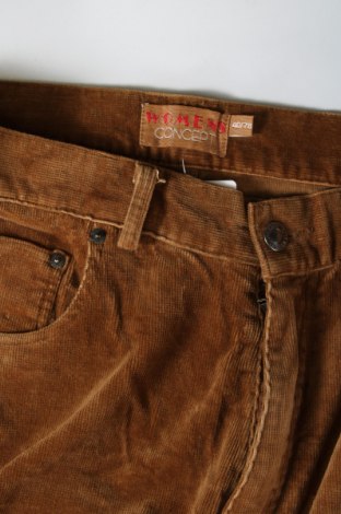 Дамски джинси Concept, Размер M, Цвят Кафяв, Цена 20,91 лв.