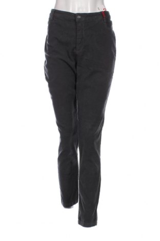 Pantaloni de velvet de femei Cyrillus, Mărime XL, Culoare Gri, Preț 133,42 Lei