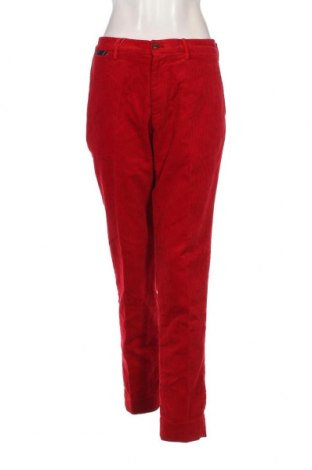 Pantaloni de velvet de femei El Ganso, Mărime L, Culoare Roșu, Preț 335,53 Lei