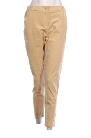 Pantaloni de velvet de femei Esprit, Mărime S, Culoare Bej, Preț 45,89 Lei