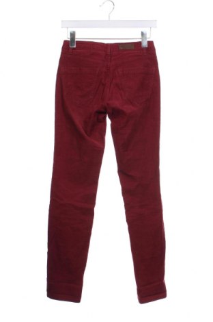 Pantaloni de velvet de femei H&M L.O.G.G., Mărime XS, Culoare Roșu, Preț 111,89 Lei