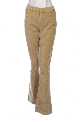 Pantaloni de velvet de femei Ltb, Mărime XL, Culoare Bej, Preț 45,89 Lei