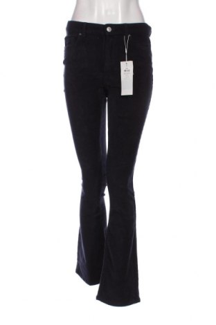 Pantaloni de velvet de femei ONLY, Mărime S, Culoare Albastru, Preț 53,03 Lei