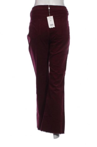 Pantaloni de velvet de femei Oviesse, Mărime L, Culoare Mov, Preț 151,32 Lei