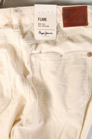 Női kordbársony nadrág Pepe Jeans, Méret L, Szín Bézs, Ár 5 607 Ft