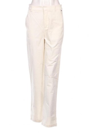 Pantaloni de velvet de femei Pepe Jeans, Mărime S, Culoare Ecru, Preț 205,26 Lei