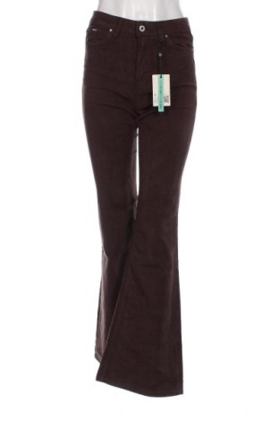 Pantaloni de velvet de femei Pepe Jeans, Mărime XS, Culoare Maro, Preț 102,63 Lei