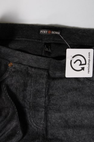 Pantaloni de velvet de femei Punt Roma, Mărime S, Culoare Gri, Preț 28,32 Lei