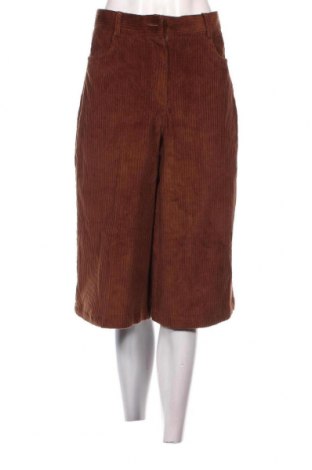 Pantaloni de velvet de femei Simorra, Mărime M, Culoare Maro, Preț 127,50 Lei