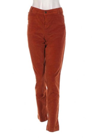 Γυναικείο κοτλέ παντελόνι Springfield, Μέγεθος XL, Χρώμα Πορτοκαλί, Τιμή 32,29 €