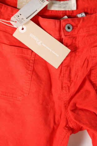 Pantaloni de velvet de femei Tom Tailor, Mărime M, Culoare Roșu, Preț 135,23 Lei
