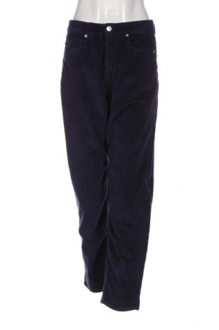 Pantaloni de velvet de femei United Colors Of Benetton, Mărime M, Culoare Albastru, Preț 61,18 Lei