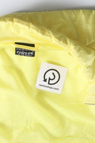 Γυναικείο γιλέκο Colours Of The World, Μέγεθος XL, Χρώμα Κίτρινο, Τιμή 20,75 €