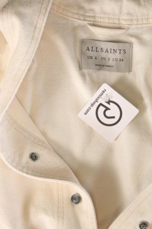 Damen Overall AllSaints, Größe XS, Farbe Ecru, Preis € 62,09