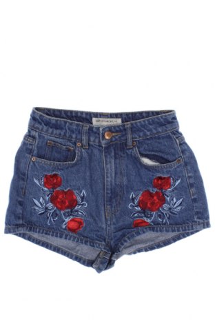 Pantaloni scurți de femei H&M, Mărime XS, Culoare Albastru, Preț 29,08 Lei